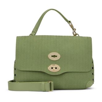 Zanellato Handbags, female, Green, Size: ONE SIZE Postina Bag Small
