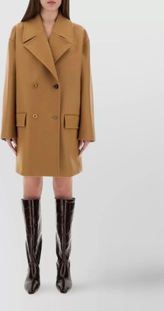 Moschino cashmere double breasted coat