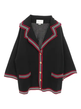 Gucci 2010s jack met afwerking - Zwart