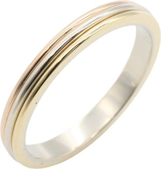 Cartier Pink Gold White Gold Yellow Gold Yellow Gold (18K) Pink Gold (18K) White Gold (18K) Band Ring (Pre-Owned)
