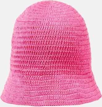 Anna Kosturova Crochet cotton bucket hat