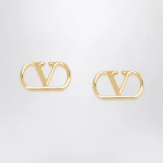 Valentino Garavani Gold-tone VLogo Signature earrings
