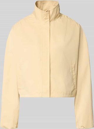 LeGer By Lena Gercke Jacke mit verdecktem Rei&szlig;verschluss Modell Romina in Beige, Gr&ouml;&szlig;e 34