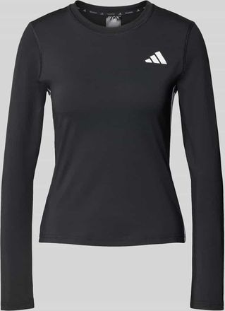 adidas Longshirt mit Logo-Detail in Black, Größe XS