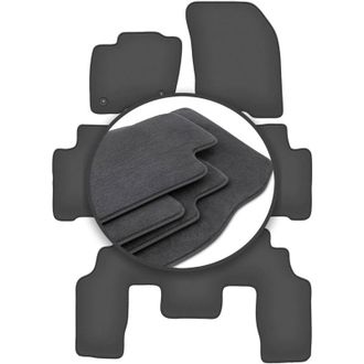 OEM Alfombrillas Premium Para Ford S-max Mk2 7 Plazas (2015-)