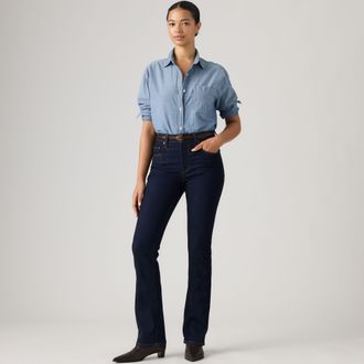 Levi's 725 High Rise Bootcut Jeans - Womens - 23X30 - Blue