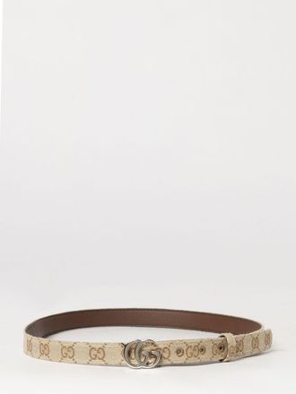 Gucci Cintura GG Marmont in tessuto jacquard con monogram e fibbia GG