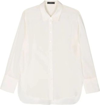 Joseph Ivory Joe Blouse - Dames - Overhemden - Wit - XL - Overhemden