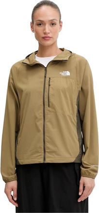 The North Face Light Range Woven Jacket - Dames - Outdoorjassen - Groen - S - Leer - Fitness