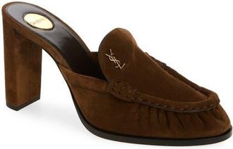Saint Laurent Le Loafer Mule in Havana at Nordstrom, Size 37.5