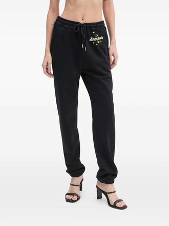 Moschino Broek met trekkoord - Zwart