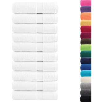 vidaXL Vidaxl - Toallas De Mano Solund 50 Unidades Blanco 50x100 Cm 600 Gsm