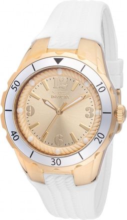 Invicta Angel Quartz Gold Dial Ladies Watch 48851