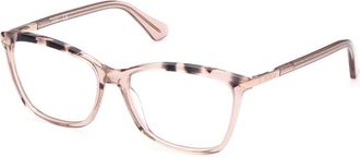 Guess Gu 2880 Zonnebril - Dames - Brillen - Beige - 54 MM - Accessoires