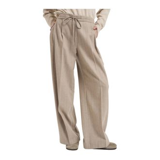 Liviana Conti Broeken, Dames, Grijs, S, Kasjmier, Wijde Broeken