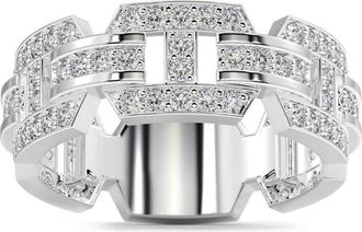 Pompeii3 1 1/4Ct Diamond Ring Mens Lab Grown Band in 10k White, Yellow, or Rose Gold