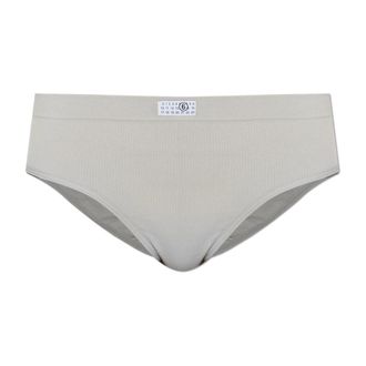 Maison Margiela Bottoms, female, Gray, Size: S/M Cotton Briefs