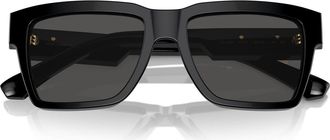 Dolce & Gabbana 55mm Pilot Sunglasses in Black at Nordstrom