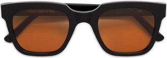 Retro Superfuture Sunglasses Giusto Refined Su5 Black/Brown Gradient Unisex