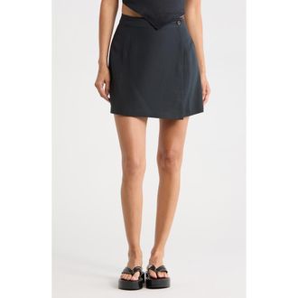 Onia Cover-Up Miniskirt in Black at Nordstrom Rack, Size X-Large