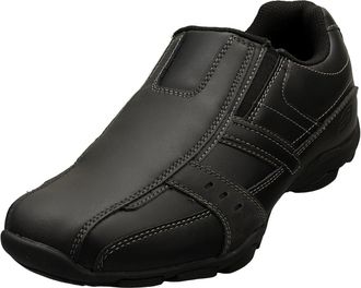 Skechers Marter Mens Slip On Trainers in Black - 8.5 UK