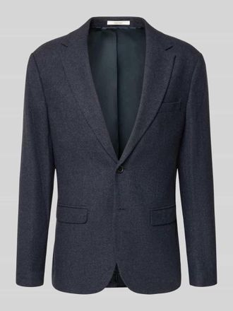 Selected Slim Fit Sakko mit Woll-Anteil Modell SLIM-REED WOOL in Marine, Gr&ouml;&szlig;e 46