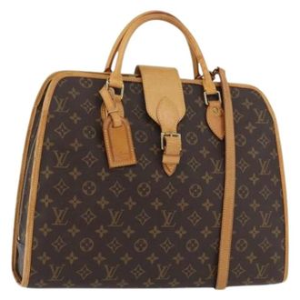 Louis Vuitton Pre-owned Handbags, female, Brown, Size: ONE SIZE Pre-owned Vintage Monogram Hand Bag