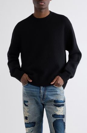 Acne Studios Klimis Cashmere Blend Sweater in Black at Nordstrom, Size X-Large