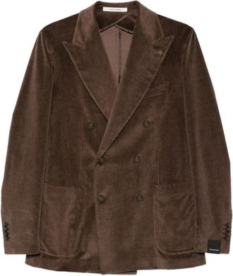 Tagliatore Monte Carlo Jas - Heren - Blazers - Bruin - 2XL - Wol - Jassen