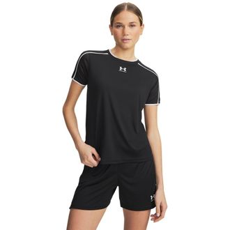 Under Armour Trainingsshirt UNDER ARMOUR UA W CH. TRAIN SS, Damen, Gr. XXL, castlerock,, wei&szlig;, Obermaterial: 100% Polyester, Shirts Trainingsshirt, f&uuml;r Fussball, l