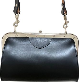 Comme Des Gar&ccedil;ons Comme Des Gar&ccedil;ons Leather Clutch Bag Shoulder Bag (Pre-Owned)