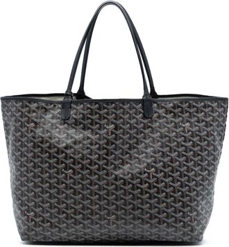 Goyard Borsa tote Saint Louis GM in tela Goyardine 2016 - Nero