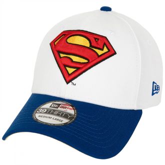 New Era Superman Logo Home Colors 39Thirty Fitted Hat Medium/Large