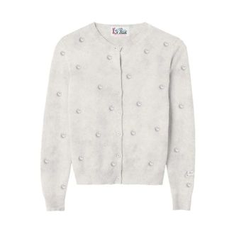 MC2 Saint Barth Luxury Rhinestone Cardigan Jumper