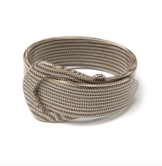 Pono Womens Buckle Resin Bracelet In Silver