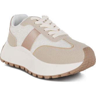 London Rag Squeaker Sneaker in Beige at Nordstrom Rack, Size 8