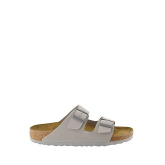 Birkenstock Arizona Birko-Flor Sliders - male - Birkenstock - Sliders - Gray - 7 UK - Shoes