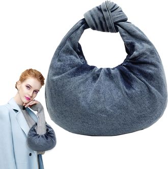 Generic Purses for Women,Evening Handbag Cloud Dumpling,Clutch Purses | for Mobile Phone Cosmetics Vacation Party Travel Beach Business Trips