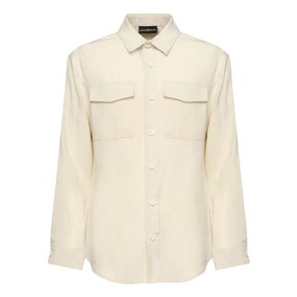 Giuliano Galiano Phanter Shirt - Heren - Casual Overhemden - Beige - L - Overhemden