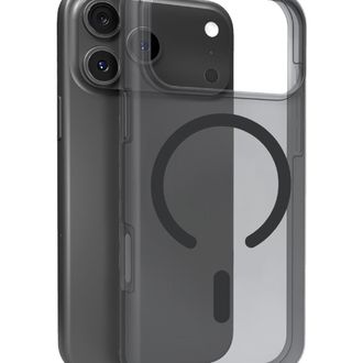 Puro Funda De Silicona Magsafe Para Iphone 17 Pro Max - Negro Transl&uacute;cido