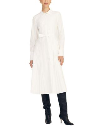 Derek Lam Annette Pleated Shirt