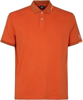 Suns Federico Tag Polo - Heren - Polos - Oranje - L - Tops