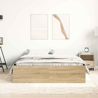 vidaXL vidaXL Giroletto Rovere Sonoma 140x200 cm