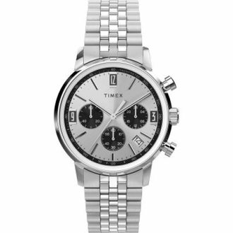 Timex Marlin Chronograph Tachymeter - unisex - Timex - Watches - Gray - ONE SIZE - Accessories