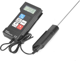 OEM Term&oacute;metro Electr&oacute;nico Profesional Em502c Con Sonda, Rango De Temperatura De -50 &deg;c A +300 &deg;c, Alta Precisi&oacute;n De 0,1 &deg;c, Para Cocinas, Panader&iacute;as E In