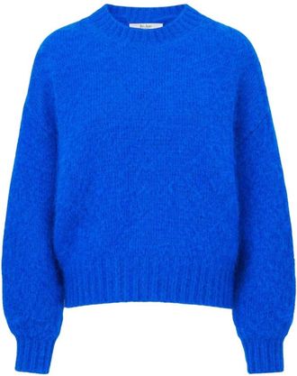 By-Bar Amsterdam Sonny Pullover - Dames - Truien - Blauw - Maat: XS Mohair