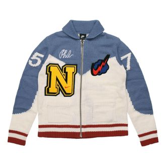 Nike Zipper Knit Asia Sizing Blue White BV4616-110