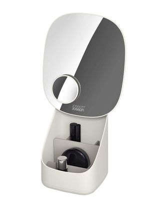 Joseph Joseph Viva Pedestal Mirror With Cosmetic Organizer