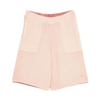Diesel Korte Broeken, Dames, Roze, XS, M-Pickla gebreide shorts