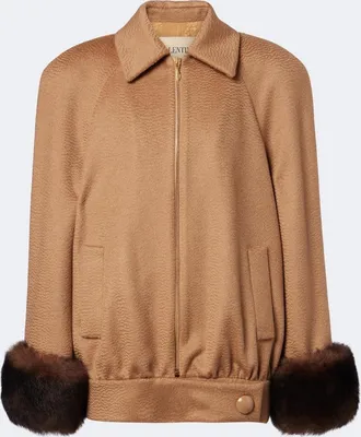 Valentino Chaqueta de pelo